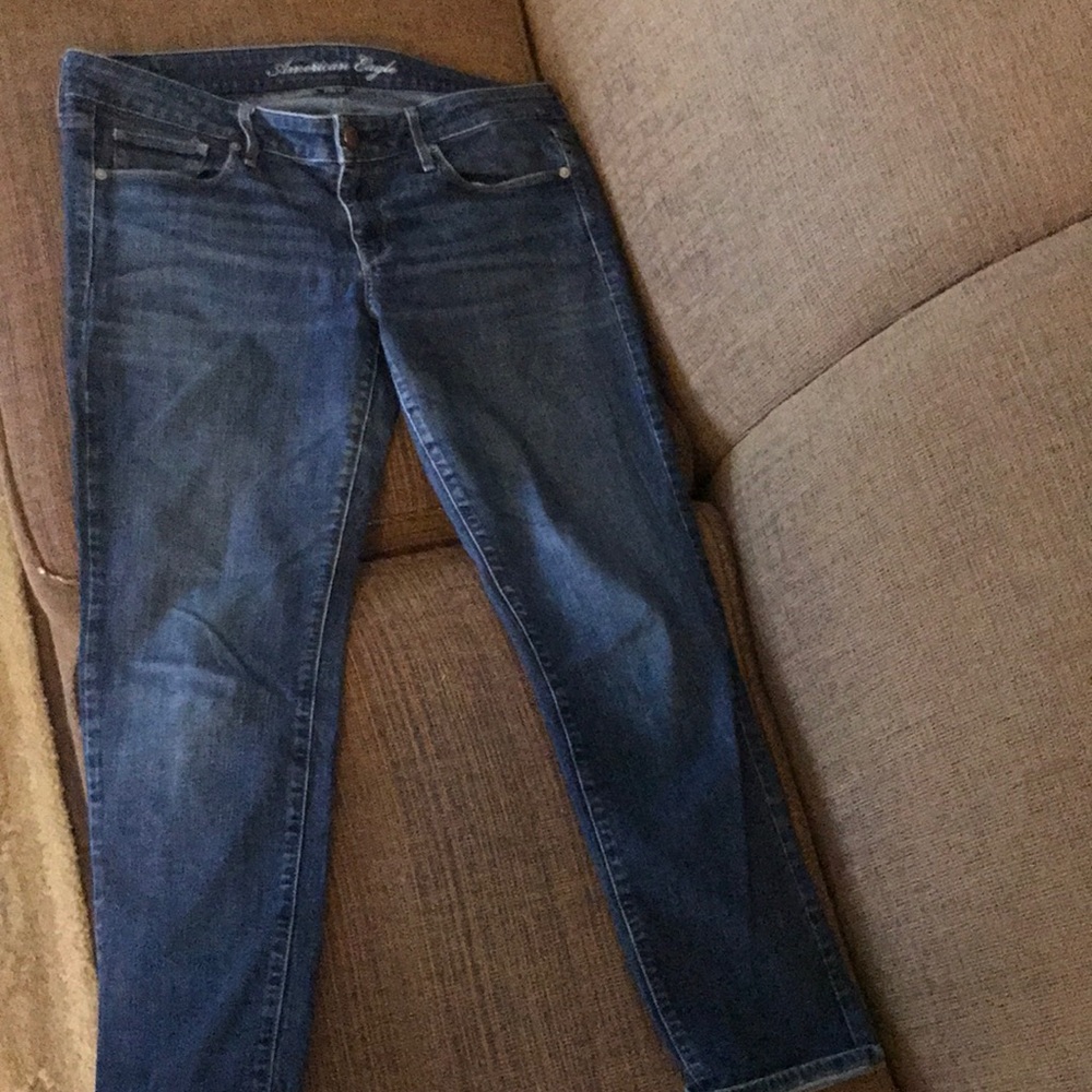 American eagle crop jeans